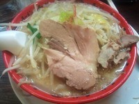 「味噌野郎（極太麺）」@野郎ラーメン 神田本店の写真