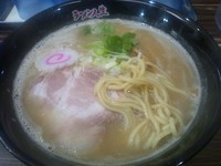 「鶏煮込みそば（730円）」@ラーメン人生 JET 福島本店の写真