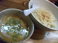「伊勢海老の白湯塩つけ麺＋鶏チャーチーズリゾット仕立て」@麺や 福一の写真