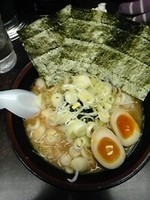 「薬味ネギらーめん＋味付け玉子」@せい家 五反野店の写真