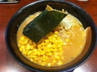 「味噌ラーメン＋コーン　（750円＋0円）」@北海道らーめん 楓 京急蒲田店の写真