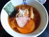 「醤油らーめん大盛　太麺（270g）」@麺処 みどりの写真