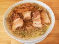 「支那そば（大盛）￥650円（＋100円）」@支那そば へいきちの写真