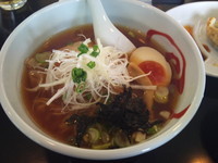 「あっさり醤油650円+ランチ300円」@麺や 頑侍の写真