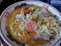 「味噌ラーメン」@肉煮干し中華そば さいころの写真