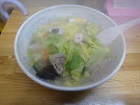 「五目そば(大盛り)(700円)」@中華 ゴングの写真