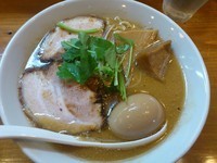 「【2/14限定】味噌煮干しらーめん￥800＋味玉￥100」@らーめん・つけめん いつ樹の写真