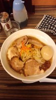 「男山らーめん+味玉+チャーシュー」@縄麺 男山の写真
