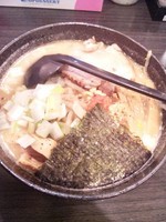 「白味噌ラーメン」@北海道らーめん奥原流 久楽 EQUiA北千住店の写真