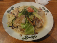 「焼きラーメン」@九州料理もつ鍋専門店 寅吉の写真