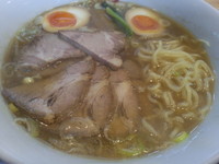 「肉そば＋味玉」@中華そば まるきの写真