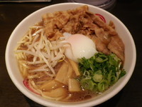「肉玉そば」@徳島中華そば 徳福 蒲田店の写真