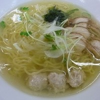 「鶏塩拉麺」@富白 御徒町本店の写真