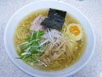 「地鶏だし淡麗塩Soup　大盛り【750円】」@Soupの写真