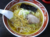 「中華そば　大盛り【650円】」@中華そば マルナカの写真