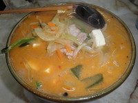 「マーボ味噌ラーメン　６００円」@北京食堂の写真