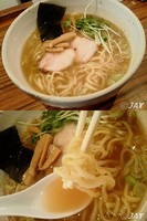 「「醤油ラーメン(1.5玉)」¥750」@麺 くぼ田の写真