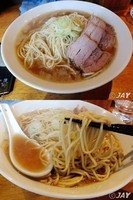 「「比内鶏肉そば・大盛」￥750+￥250」@自家製麺 伊藤の写真