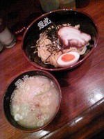 「つけ麺（塩）７００円」@麺屋 秀虎の写真