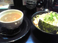 「つけ麺（大）」@豚人なかまる 一乗寺店の写真