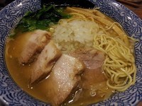 「塩煮干しそば チャーシュー」@らーめん 稲垣 ラーメン燈郎店の写真