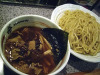 「肉汁つけそば（大盛り、ネギ抜き）、740円（月曜同額）」@らーめん 蔵一の写真