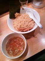 「生姜つけ麺（中盛）７５０円」@麺処美空の写真