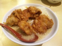 「とり二郎（からあげW）」@京都背脂らーめん こっとりの写真