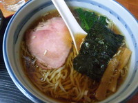 「中華そば、ミニ生姜焼き丼セット」@奥州白河ラーメン ○政の写真