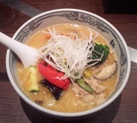 「【限定】 力漲味噌ら～麺：850円」@麺屋武蔵 神山の写真