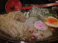 「うしお 塩魚麺 900円」@北新地 朱月の写真