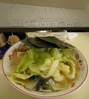 「『キャベツラーメン中盛(￥850)』」@こうやの写真