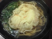 「天ぷらえきそば￥350」@えきそば 姫路駅店の写真