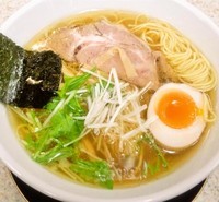 「淡麗鶏出汁＋チャーシュー飯（650円＋230円）」@Soupの写真