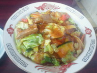 「スタミナラーメン冷やし(普通)(700円)」@スタミナラーメン 松喜吉の写真