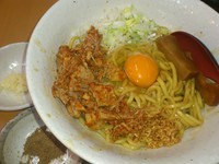 「油そば ￥750」@味噌麺処 花道庵の写真