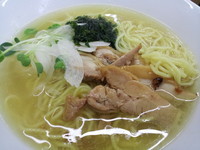 「鶏塩拉麺」@富白 御徒町本店の写真