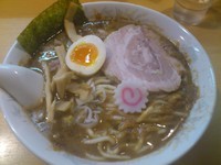 「ラーメン＋大盛り　750＋100＝850円」@頑者の写真