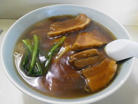 「大肉麵（バラニクソバ）　大盛り」@俵屋飯店の写真