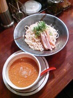 「ごま味噌つけ麺（並盛）０円（試食会）通常７８０円」@希望軒 新宿三丁目店の写真