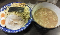「メガ豚煮干しつけ麺　太麺　2玉」@らーめん 福たけ 桜木本店の写真