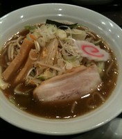 「野菜ラーメン」@三ツ矢堂製麺 明大前店の写真