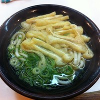 「きざみうどん（￥210）」@なんばうどんの写真