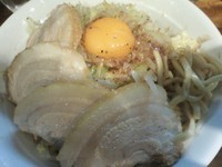 「豚増しまぜそば　塩　９００円（ニンニク少し）」@麺処 MAZERUの写真