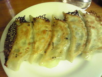 「自家製餃子（５個）￥300」@麺食堂 一真亭の写真