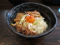 「汁なしそば750円」@麺や 蒼 AOIの写真