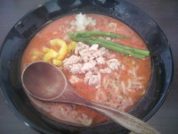 「【期間限定】とまとらーめん　780円」@ラーメン エアーストリームの写真