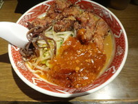 「メガ唐揚げDXラーメン(クーポン880円)」@旨辛ラーメン 味一の写真