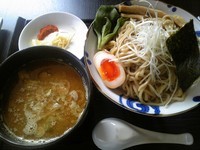 「しゃも南蛮つけ麺 (限定20食)」@龍のひげの写真