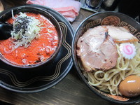 「ＫＡＲＡつけめん（中盛／パワフル）」@麺屋 猪貴 -CHOKI-の写真